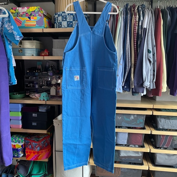 Big Bud Press royal blue overalls, size XL - Picture 2 of 6